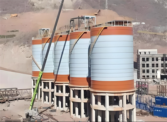 永寿高架钢板仓