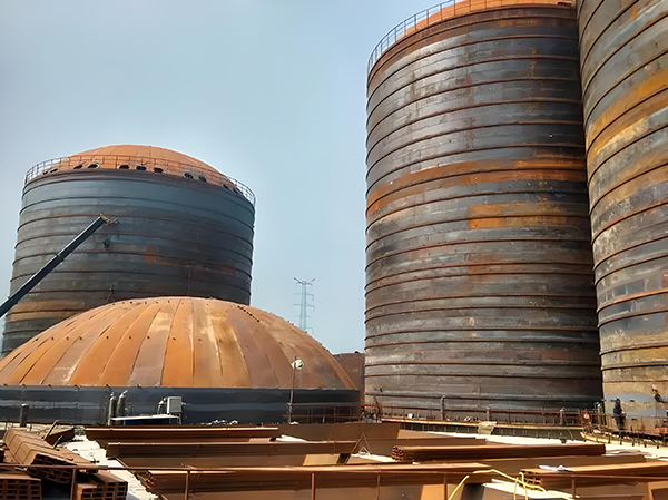 永寿焦粉钢板仓